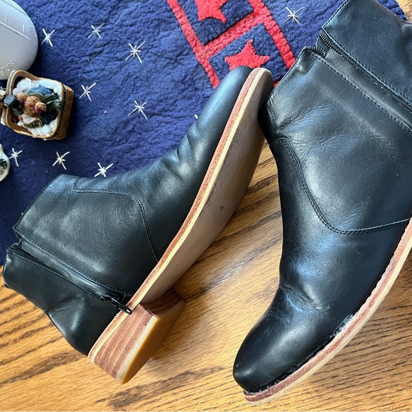 FORTRESS OF INCA Black Ankle Boots size 9.. - Picture 5 of 8